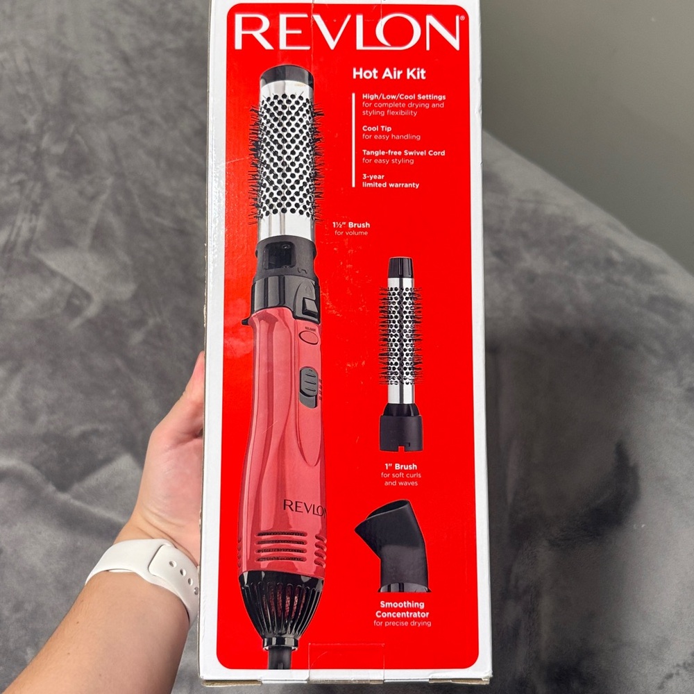 UNOPENED BOX Revlon Red Hot Air Styling Kit - Picture 3 of 4